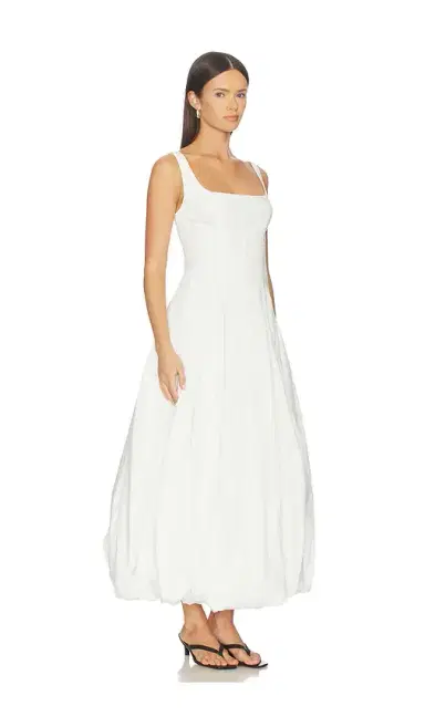 Simkhai Hally Cotton Bubble Midi Dress | Thumbnail 2 Simkhai Hally Cotton Bubble Midi Dress | Thumbnail 2