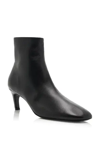 TOTEME Leather Ankle Boots | Thumbnail 4 TOTEME Leather Ankle Boots | Thumbnail 4
