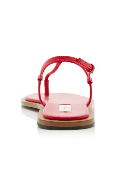 TOTEME T-Strap Leather Sandals | Thumbnail 5 TOTEME T-Strap Leather Sandals | Thumbnail 5