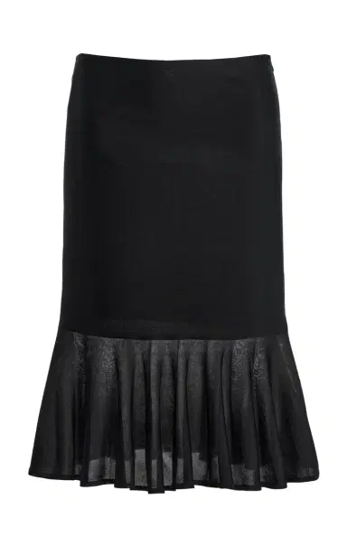 TOTEME Fluted Knit Midi Skirt | Thumbnail 1 TOTEME Fluted Knit Midi Skirt | Thumbnail 1