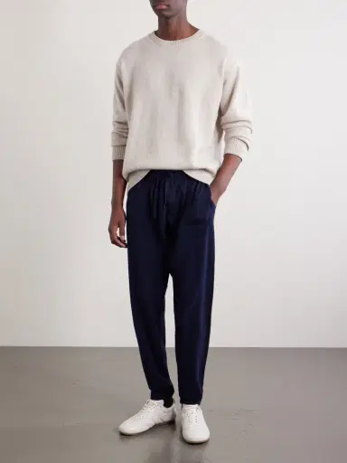 MR P. Tapered Merino Wool and Cashmere-Blend Sweatpants - Men | Thumbnail 2 MR P. Tapered Merino Wool and Cashmere-Blend Sweatpants - Men | Thumbnail 2