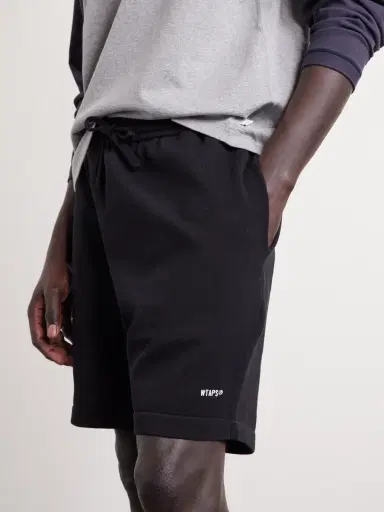 WTAPS Straight-Leg Logo-Embroidered Cotton-Blend Shorts - Men | Thumbnail 5 WTAPS Straight-Leg Logo-Embroidered Cotton-Blend Shorts - Men | Thumbnail 5