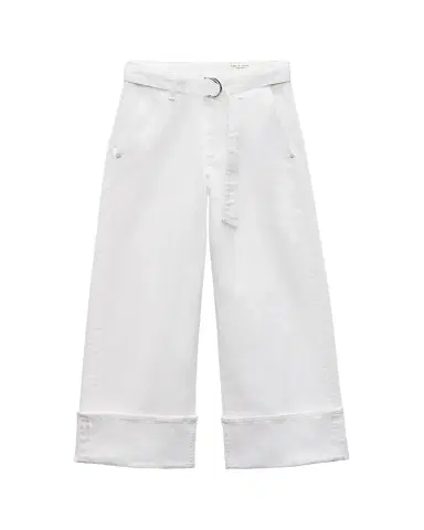 Rag & Bone Andi High-Rise Wide-Leg Ankle Jeans with Belt | Thumbnail 1 Rag & Bone Andi High-Rise Wide-Leg Ankle Jeans with Belt | Thumbnail 1