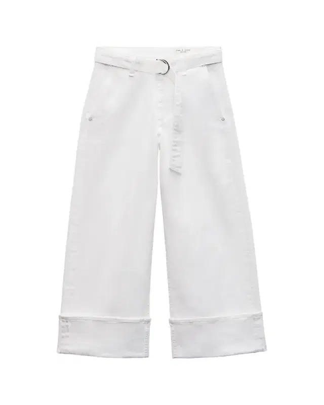 Andi High-Rise Wide-Leg Ankle Jeans with Belt Andi High-Rise Wide-Leg Ankle Jeans with Belt
