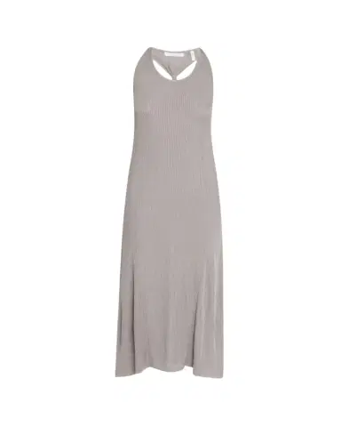 Helmut Lang Twist-Back Ribbed Tank Dress | Thumbnail 1 Helmut Lang Twist-Back Ribbed Tank Dress | Thumbnail 1