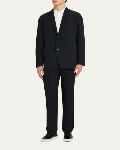 IM MEN Men's Shrink Dye Flat-Front Pants | Thumbnail 2 IM MEN Men's Shrink Dye Flat-Front Pants | Thumbnail 2