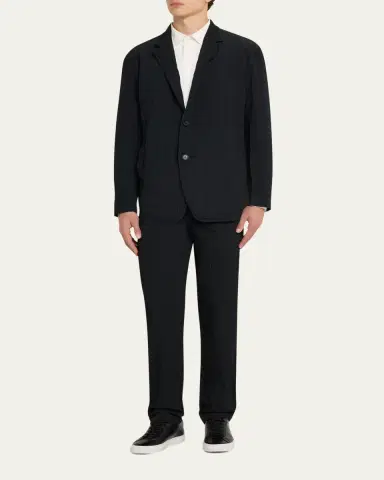 IM MEN Men's Polyester Shrink Dye Sport Coat | Thumbnail 2 IM MEN Men's Polyester Shrink Dye Sport Coat | Thumbnail 2