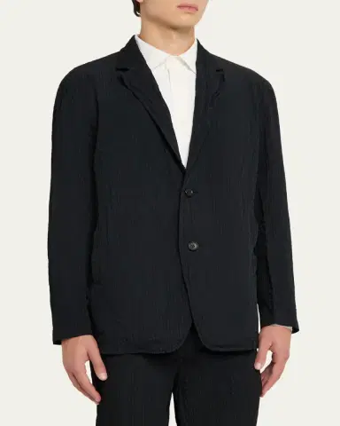 IM MEN Men's Polyester Shrink Dye Sport Coat | Thumbnail 4 IM MEN Men's Polyester Shrink Dye Sport Coat | Thumbnail 4