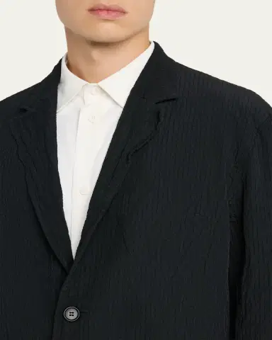 IM MEN Men's Polyester Shrink Dye Sport Coat | Thumbnail 5 IM MEN Men's Polyester Shrink Dye Sport Coat | Thumbnail 5