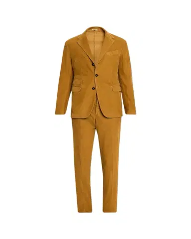 Massimo Alba Men's Sloop Two-Piece Baby Corduroy Suit | Thumbnail 1 Massimo Alba Men's Sloop Two-Piece Baby Corduroy Suit | Thumbnail 1