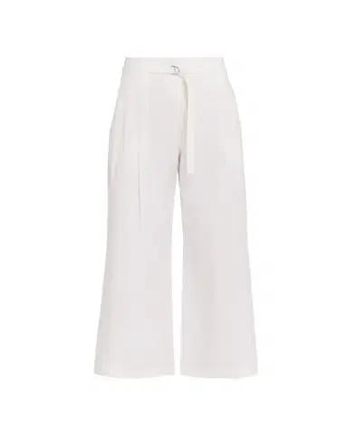 Proenza Schouler White Label Cropped Raver Pants in Poplin | Thumbnail 1 Proenza Schouler White Label Cropped Raver Pants in Poplin | Thumbnail 1