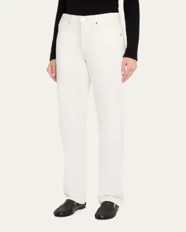 Nili Lotan Briana Mid-Rise Straight-Leg Jeans | Thumbnail 4 Nili Lotan Briana Mid-Rise Straight-Leg Jeans | Thumbnail 4