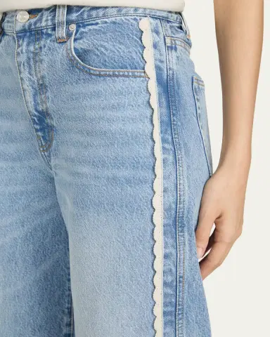 Frame The Crochet Bow Jeans | Thumbnail 5 Frame The Crochet Bow Jeans | Thumbnail 5