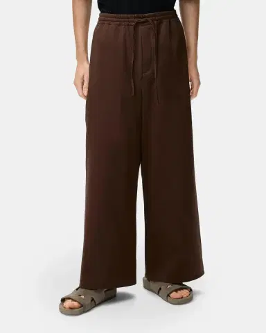LOEWE x Paula's Ibiza Men's Washed Satin Wide-Leg Drawstring Pants | Thumbnail 4 LOEWE x Paula's Ibiza Men's Washed Satin Wide-Leg Drawstring Pants | Thumbnail 4