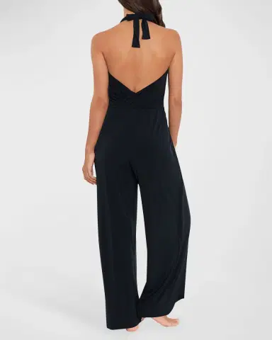 Magicsuit Halter Surplice Jumpsuit | Thumbnail 2 Magicsuit Halter Surplice Jumpsuit | Thumbnail 2