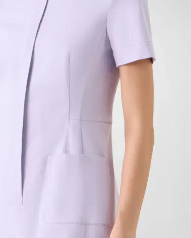 Akris Stretch Denim Mini Tunic Dress | Thumbnail 4 Akris Stretch Denim Mini Tunic Dress | Thumbnail 4