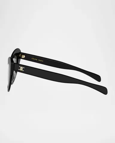 Celine Triomphe Mini HD 52mm Cat-Eye Sunglasses | Thumbnail 3 Celine Triomphe Mini HD 52mm Cat-Eye Sunglasses | Thumbnail 3