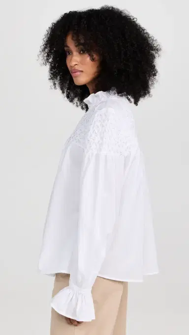 Merlette Majorelle Top White | Thumbnail 4 Merlette Majorelle Top White | Thumbnail 4