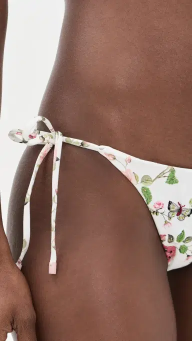 PQ Swim x AICE + OIVIA Embroidered Bikini Bottoms English Rose | Thumbnail 5 PQ Swim x AICE + OIVIA Embroidered Bikini Bottoms English Rose | Thumbnail 5