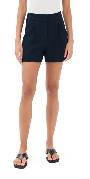 Veronica Beard Marbeau Shorts Navy | Thumbnail 1 Veronica Beard Marbeau Shorts Navy | Thumbnail 1