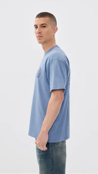 Carhartt WIP pirals T-Shirt Gentle Blue | Thumbnail 4 Carhartt WIP pirals T-Shirt Gentle Blue | Thumbnail 4