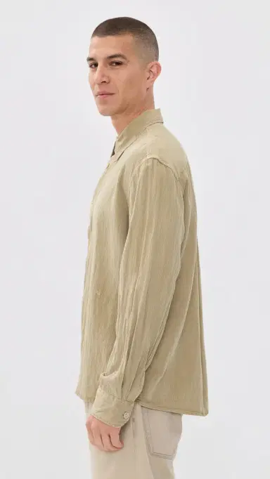 Our Legacy Beyond Shirt Sage Haze Ceremony Viscose | Thumbnail 4 Our Legacy Beyond Shirt Sage Haze Ceremony Viscose | Thumbnail 4