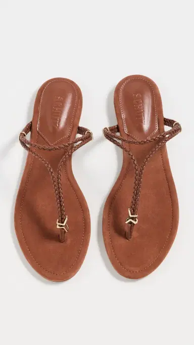 Schutz Cordelia Flat Sandals Cognac 7 | Thumbnail 5 Schutz Cordelia Flat Sandals Cognac 7 | Thumbnail 5