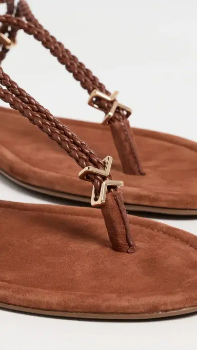 Schutz Cordelia Flat Sandals Cognac 7 | Thumbnail 6 Schutz Cordelia Flat Sandals Cognac 7 | Thumbnail 6