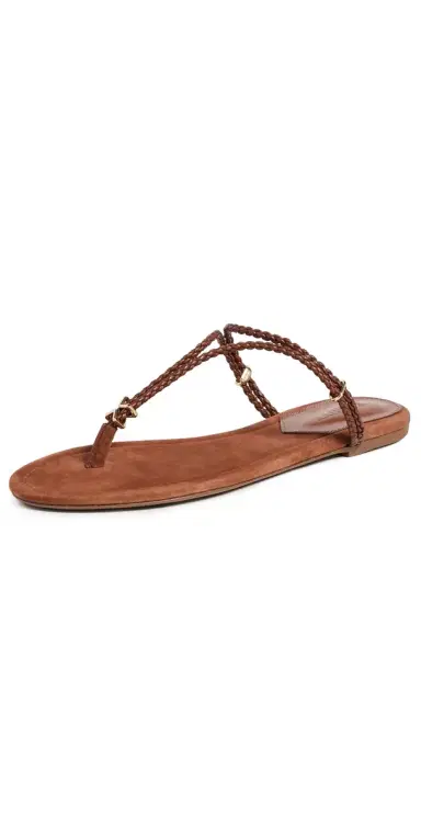 Schutz Cordelia Flat Sandals Cognac 7 | Thumbnail 1 Schutz Cordelia Flat Sandals Cognac 7 | Thumbnail 1