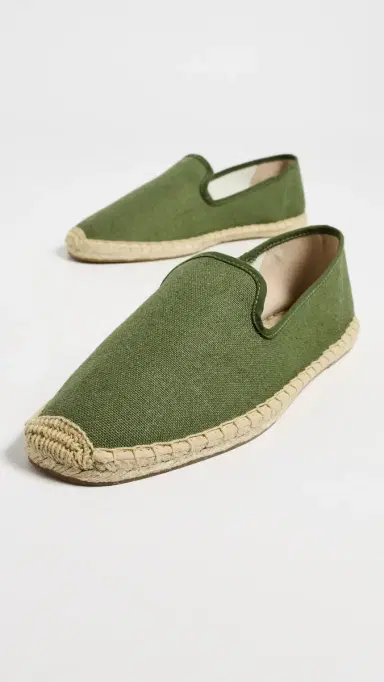Soludos The Smoking Slipper Espadrilles Olive Green 9-9.5 | Thumbnail 4 Soludos The Smoking Slipper Espadrilles Olive Green 9-9.5 | Thumbnail 4
