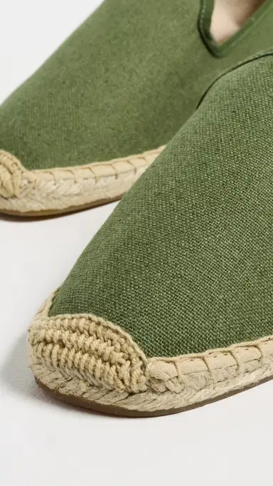 Soludos The Smoking Slipper Espadrilles Olive Green 9-9.5 | Thumbnail 5 Soludos The Smoking Slipper Espadrilles Olive Green 9-9.5 | Thumbnail 5
