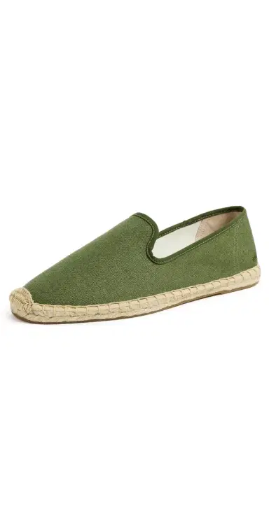 Soludos The Smoking Slipper Espadrilles Olive Green 9-9.5 | Thumbnail 1 Soludos The Smoking Slipper Espadrilles Olive Green 9-9.5 | Thumbnail 1