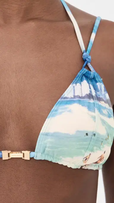 Cult Gaia Anoki Bikini Top Rio Beach Print | Thumbnail 6 Cult Gaia Anoki Bikini Top Rio Beach Print | Thumbnail 6