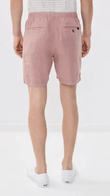Faherty Essential Linen Shorts 7 Adobe S | Thumbnail 3 Faherty Essential Linen Shorts 7 Adobe S | Thumbnail 3