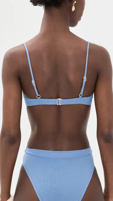 LSpace Sunrise Shell Bikini Top Chambray | Thumbnail 3 LSpace Sunrise Shell Bikini Top Chambray | Thumbnail 3