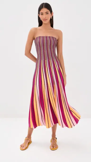 Simkhai Soleil Dress Daisy Multi M | Thumbnail 2 Simkhai Soleil Dress Daisy Multi M | Thumbnail 2