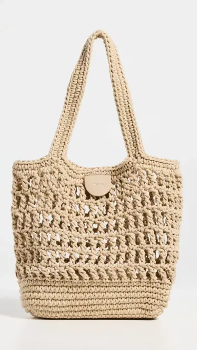 Vince Barcelona Small Tote Maiz One Size | Thumbnail 2 Vince Barcelona Small Tote Maiz One Size | Thumbnail 2