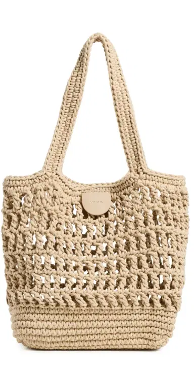 Vince Barcelona Small Tote Maiz One Size | Thumbnail 1 Vince Barcelona Small Tote Maiz One Size | Thumbnail 1