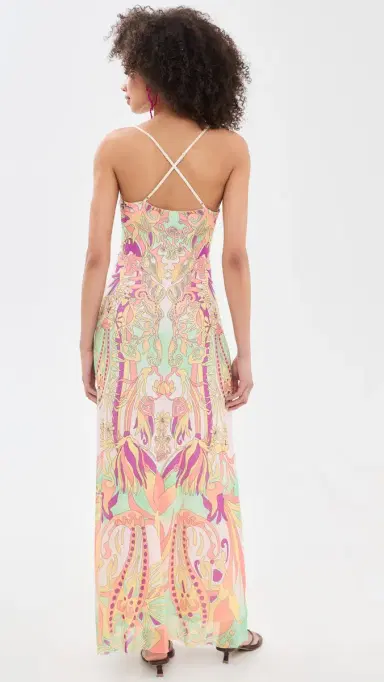 AFRM Romy Dress Vintage Swirl | Thumbnail 3 AFRM Romy Dress Vintage Swirl | Thumbnail 3