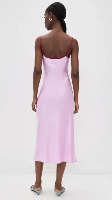 Comme Si ilk Bias lip Dress Dahlia | Thumbnail 3 Comme Si ilk Bias lip Dress Dahlia | Thumbnail 3