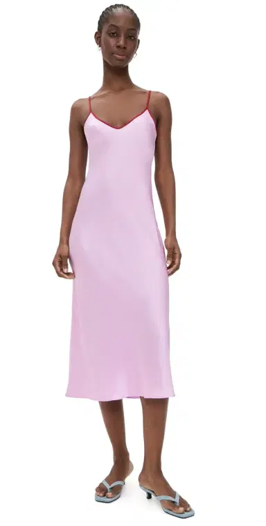 Comme Si ilk Bias lip Dress Dahlia | Thumbnail 1 Comme Si ilk Bias lip Dress Dahlia | Thumbnail 1