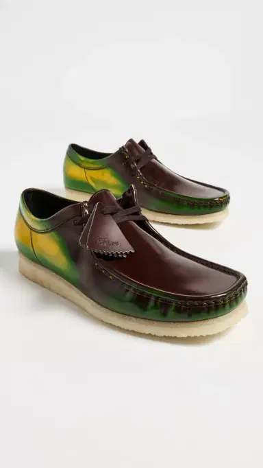 Clarks Wallabee Brush Off Leather Shoes | Thumbnail 4 Clarks Wallabee Brush Off Leather Shoes | Thumbnail 4
