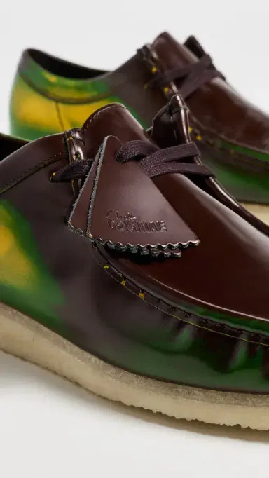 Clarks Wallabee Brush Off Leather Shoes | Thumbnail 5 Clarks Wallabee Brush Off Leather Shoes | Thumbnail 5