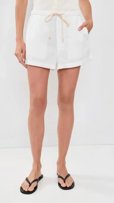 Citizens of Humanity Este Drawstring Shorts Cream | Thumbnail 2 Citizens of Humanity Este Drawstring Shorts Cream | Thumbnail 2