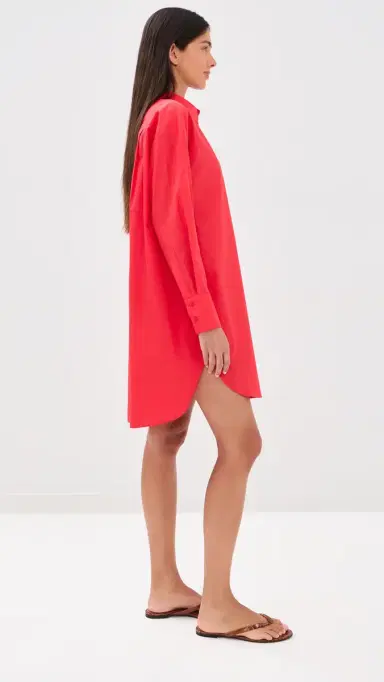 TWP Big Joe hirt Dress Tomato | Thumbnail 4 TWP Big Joe hirt Dress Tomato | Thumbnail 4