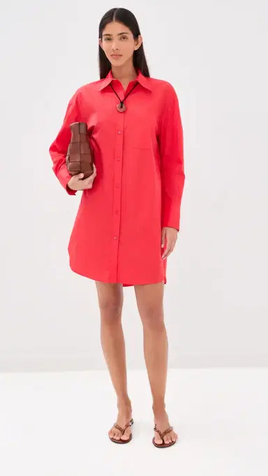 TWP Big Joe hirt Dress Tomato | Thumbnail 5 TWP Big Joe hirt Dress Tomato | Thumbnail 5