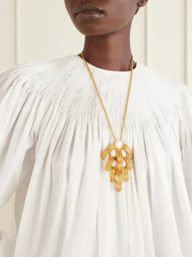 Sonia Petroff Orofina Gold-plated And Resin Necklace | Thumbnail 2 Sonia Petroff Orofina Gold-plated And Resin Necklace | Thumbnail 2