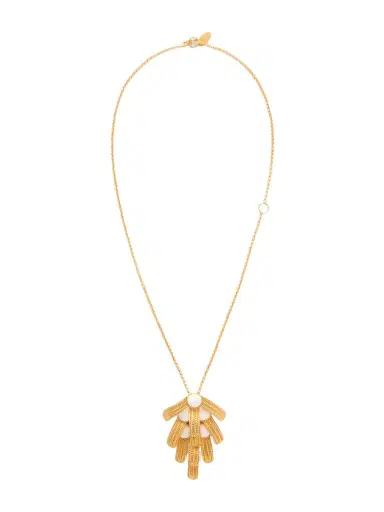 Sonia Petroff Orofina Gold-plated And Resin Necklace | Thumbnail 1 Sonia Petroff Orofina Gold-plated And Resin Necklace | Thumbnail 1