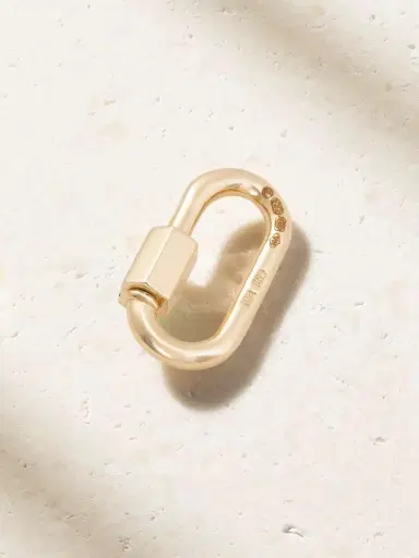 Marla Aaron Solo Baguette Babylock 14-karat Gold Emerald Pendant | Thumbnail 3 Marla Aaron Solo Baguette Babylock 14-karat Gold Emerald Pendant | Thumbnail 3