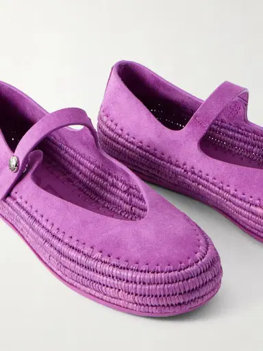 Loewe + Paula's Ibiza Rio Suede Mary Jane Espadrilles | Thumbnail 5 Loewe + Paula's Ibiza Rio Suede Mary Jane Espadrilles | Thumbnail 5
